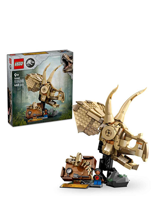 LEGO - Jurassic World Dinozor Fosilleri: Triceratops Kafatası 468