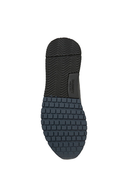 Antrasit Erkek Deri Sneaker - Görsel 6