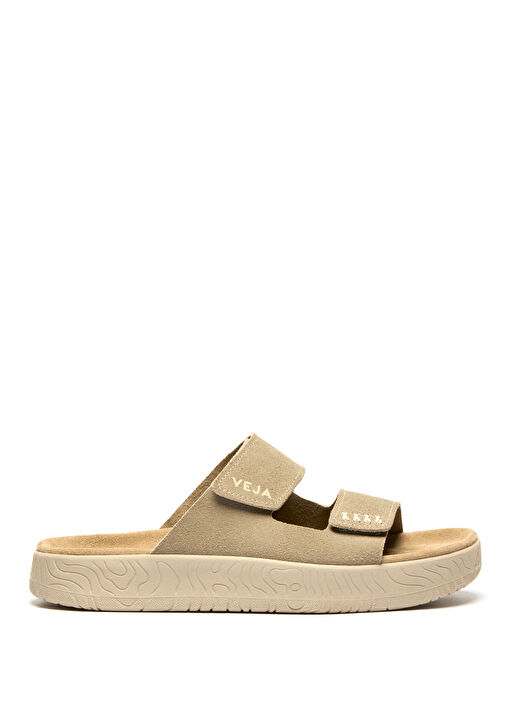 Etna Bej Kadın Süet Terlik - Görsel 2