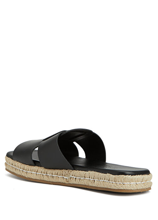 Ancient Greek Sandals Ancient Greek Sandals Miltiadis Siyah Erkek Deri Terlik Beymen'de! Siyah - 4. görsel