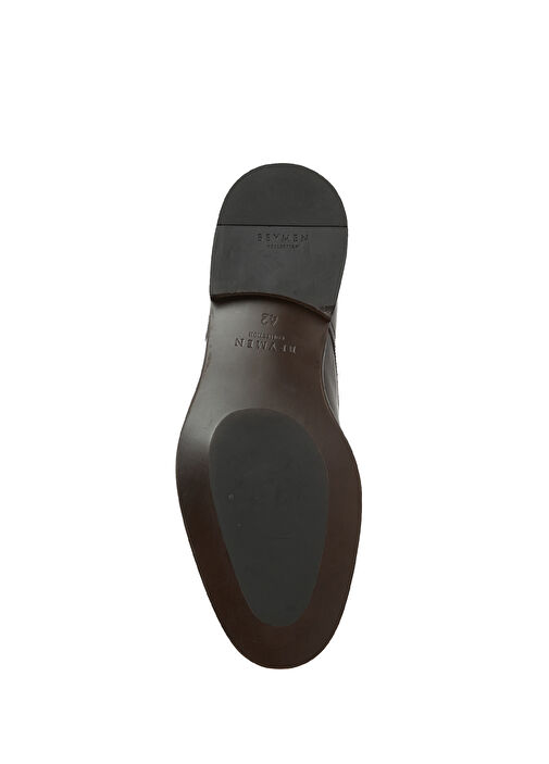 Kahverengi Erkek Deri Ayakkabı - Görsel 6