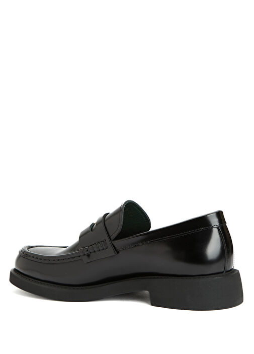 Siyah Erkek Deri Loafer - Görsel 4