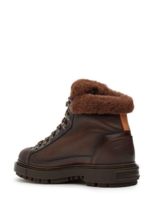 Kahverengi Erkek Deri Bot - Görsel 3