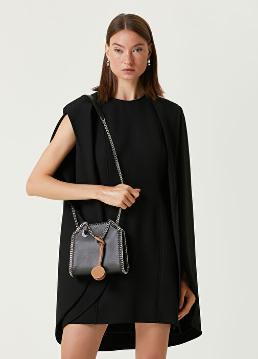 【送料&関税込】Stella McCartney Falabella Chain Dress STELLA MCCARTNEY Falabella Chain-Embellished Satin Mini