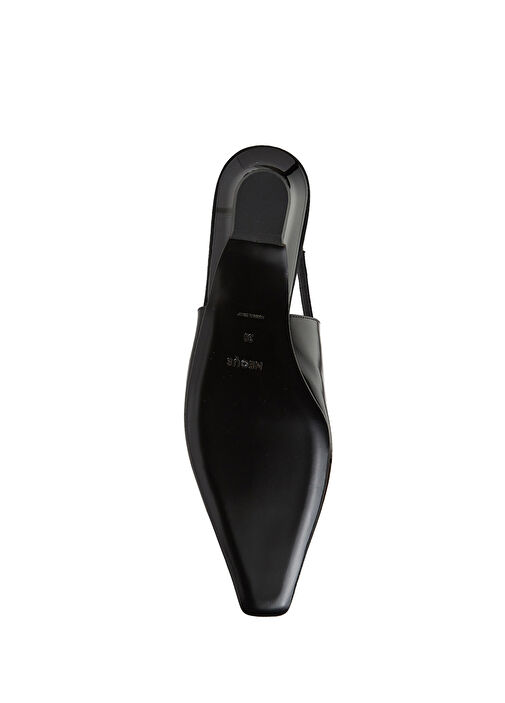 Sabik Siyah Deri Babet - Görsel 6