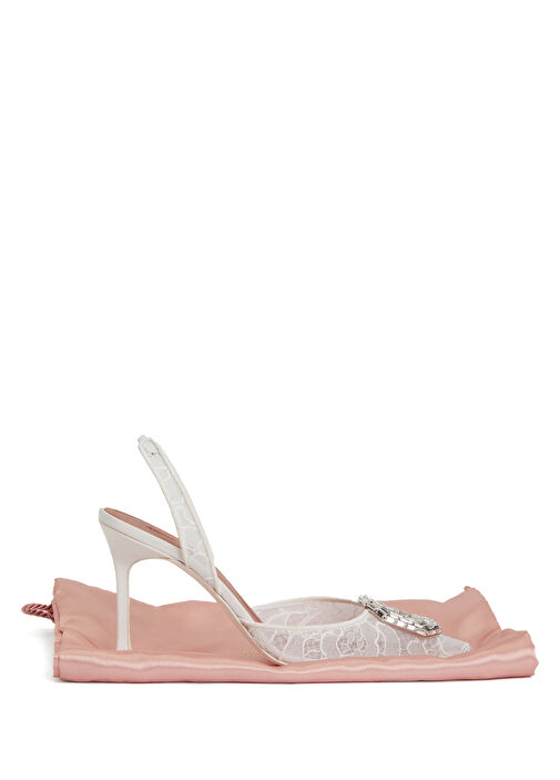 Amina Muaddi Topuklu Ayakkabı - Görsel 7