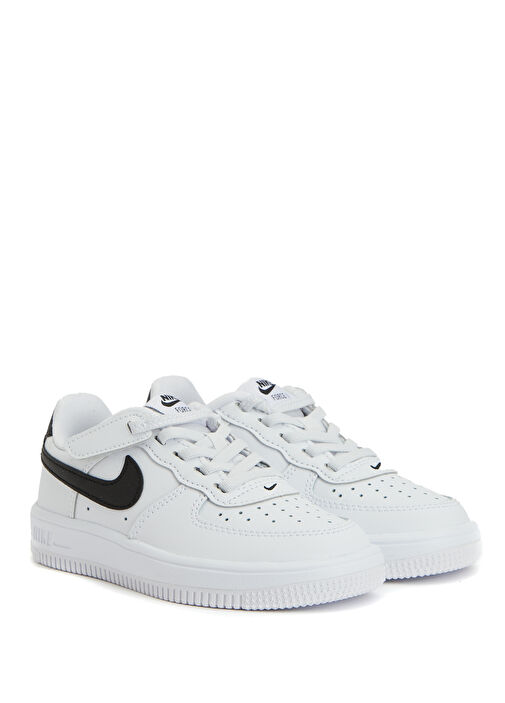 Force 1 Beyaz Çocuk Deri Sneaker - Görsel 3