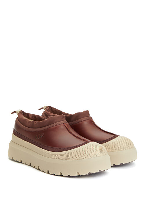 Tasman Bordo Erkek Deri Bot - Görsel 3