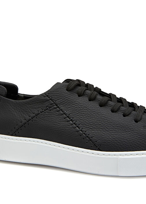 Siyah Desenli Erkek Sneaker - Görsel 7