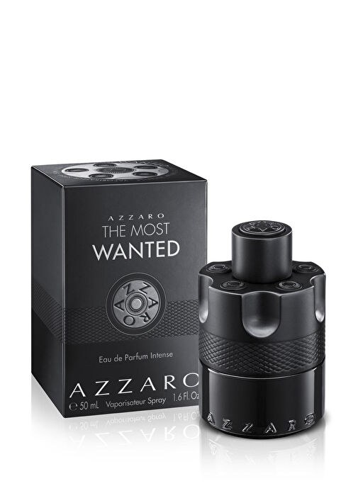 香水(男性用) AZZARO THE MOST WANTED INTENSE EDP Azzaro - The Most Wanted Intense EDP 50 ml Erkek Parfüm - Siyah