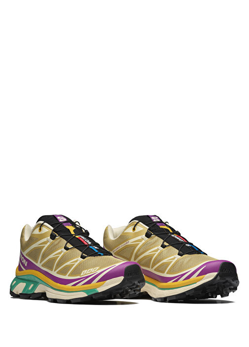 XT-6 Bej-Mor Kadın Sneaker - Görsel 3