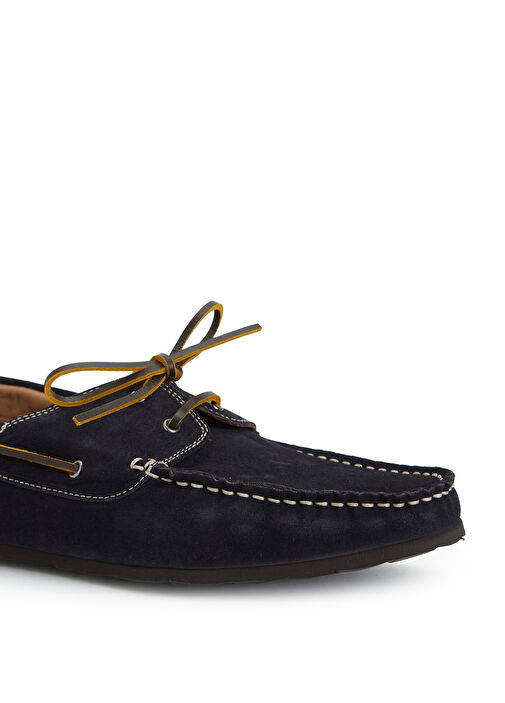 Lacivert Erkek Deri Loafer - Görsel 7