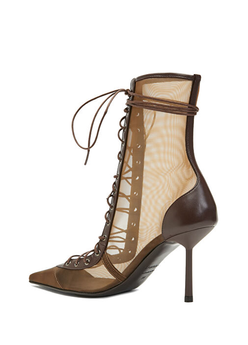 Colette Koyu Kahverengi Kadın Bot - Görsel 4