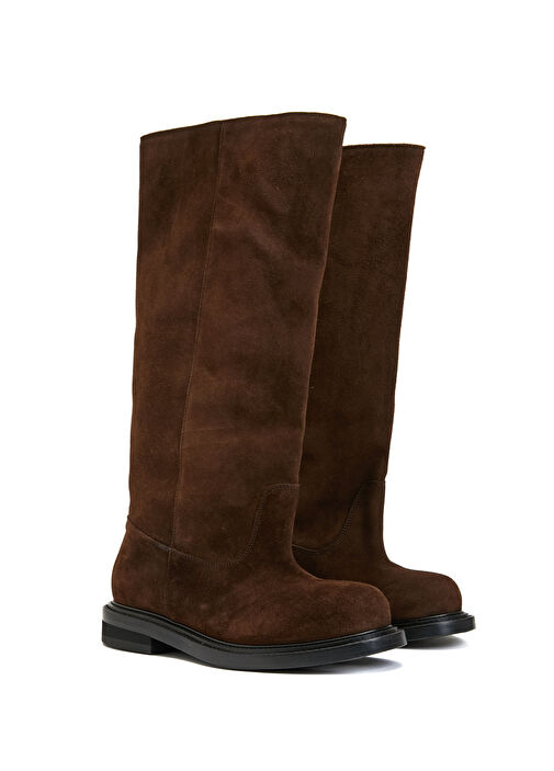 Kahverengi Kadın Çizme - Görsel 3