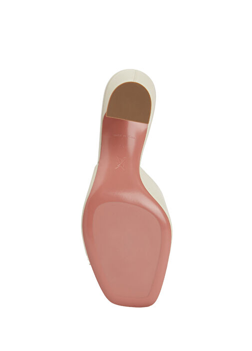 Lupita Bej Kadın Deri Terlik - Görsel 6