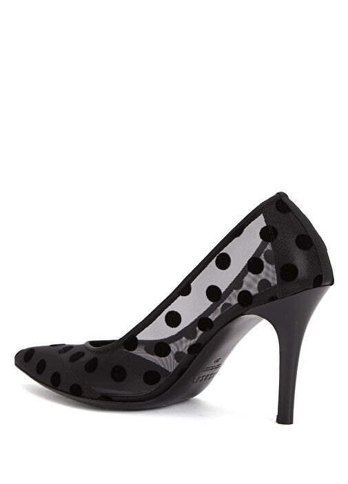 Pristy Siyah Topuklu Ayakkabı - Görsel 5