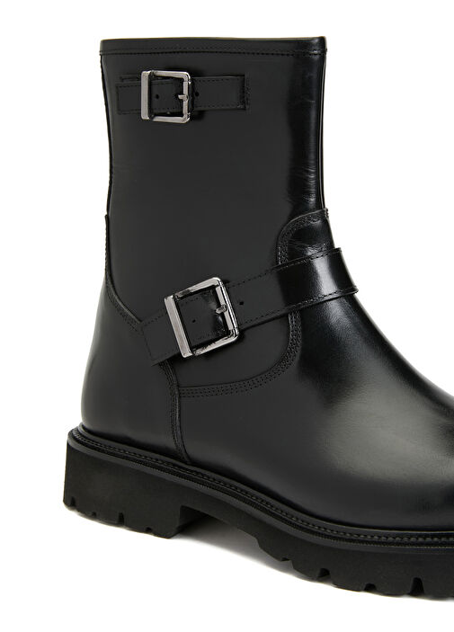 Divarese Divarese Siyah Erkek Deri Bot | Beymen Siyah - 7. görsel