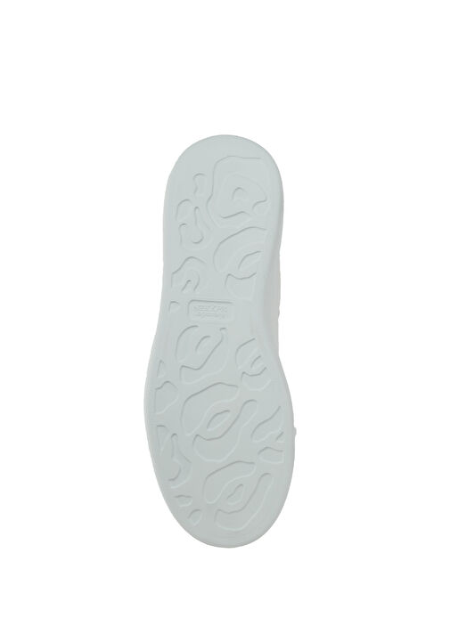 Oversized Beyaz Erkek Deri Sneaker - Görsel 6