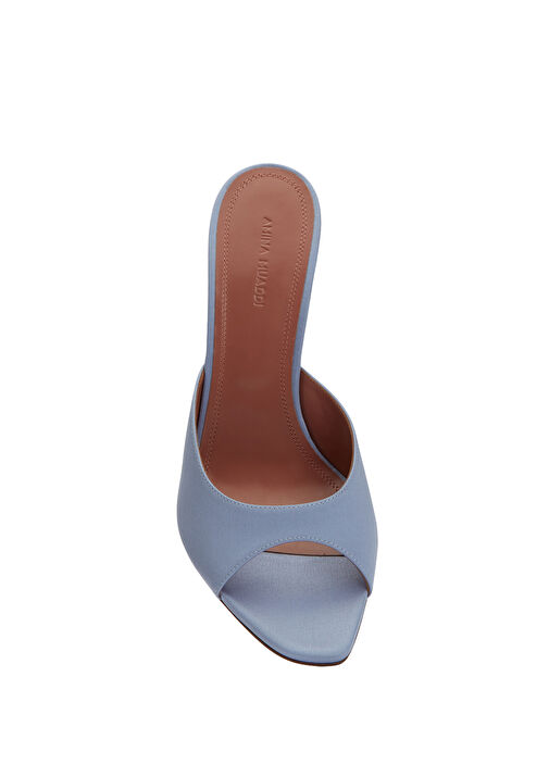 Amina Muaddi Amina Muaddi Alexa Lila Kadın İpek Terlik Sandalet & Terlik | Beymen Lila - 5. görsel