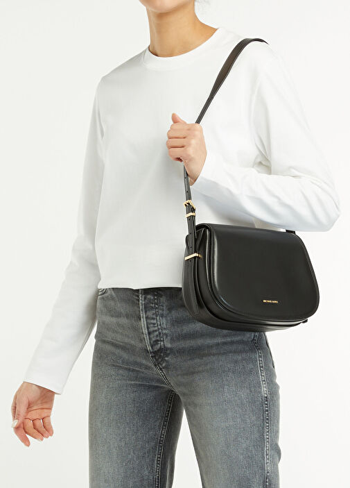 Michael Michael Kors Siyah Kadın Lydia Medium Siyah Kadın Deri