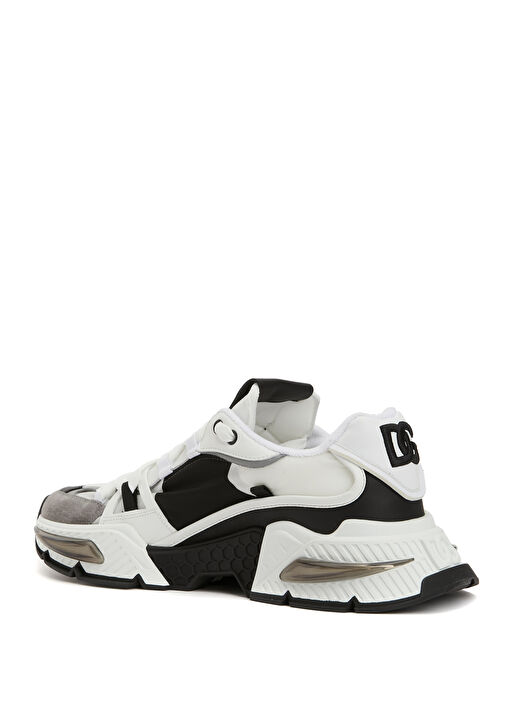 Siyah Beyaz Erkek Sneaker - Görsel 4