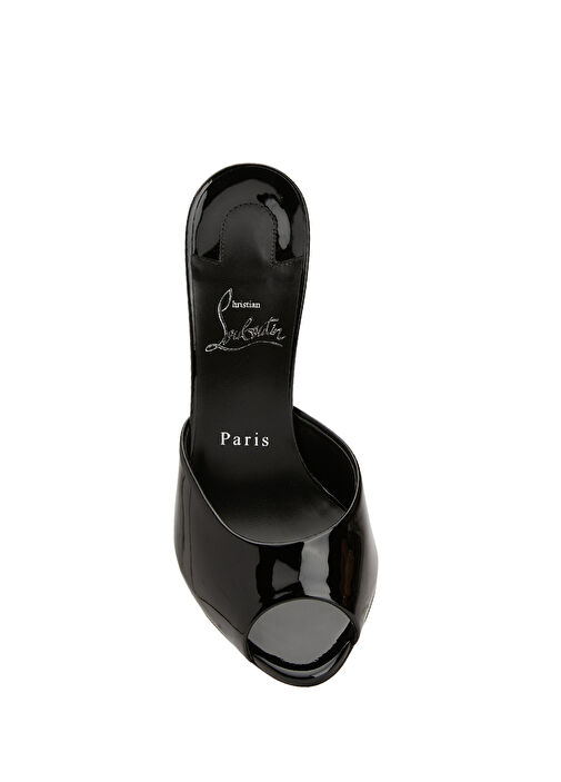 Siyah Kadın Deri Terlik - Görsel 5