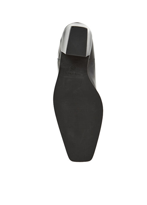 Siyah Kadın Deri Bot - Görsel 6