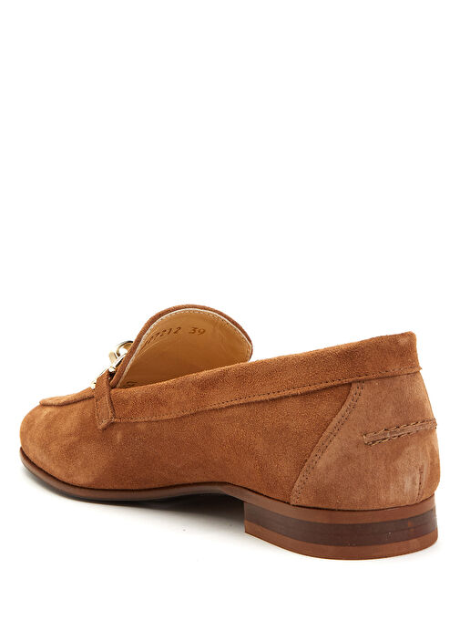 Camel Kadın Deri Loafer - Görsel 10