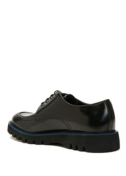 Siyah Erkek Deri Ayakkabı - Görsel 4