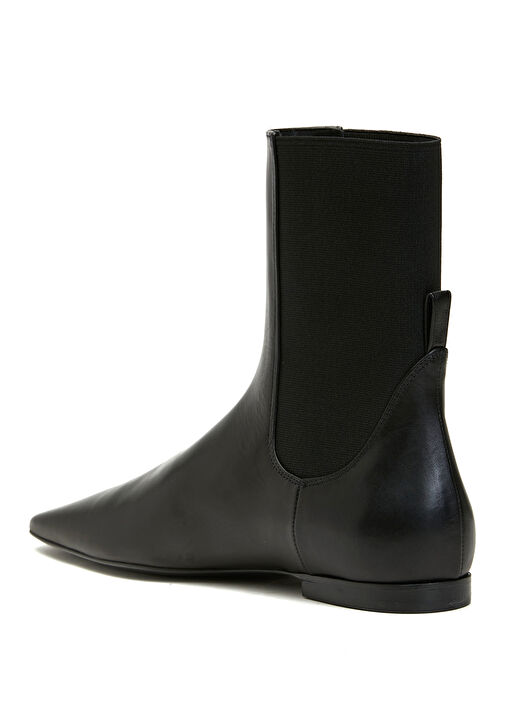 Siyah Kadın Deri Bot - Görsel 4