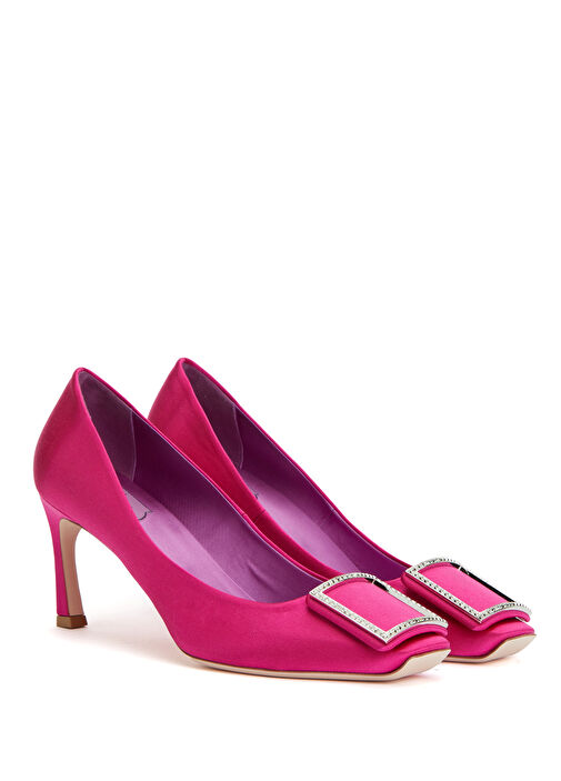Roger Vivier Roger Vivier Trompette Fuşya Topuklu Ayakkabı Beymen'de! Fuşya - 3. görsel