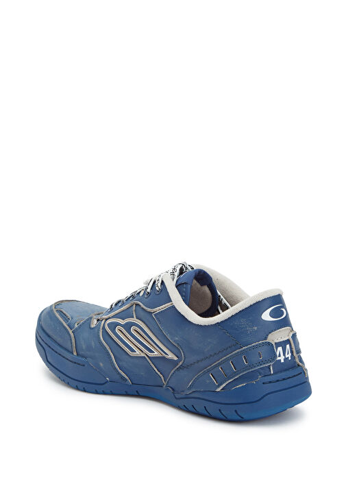 Hamptons Lacivert Erkek Deri Sneaker - Görsel 4