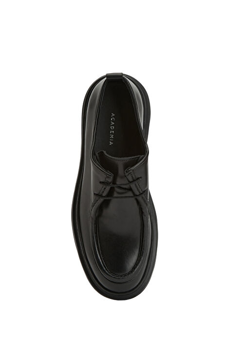 Siyah Erkek Deri Ayakkabı - Görsel 5