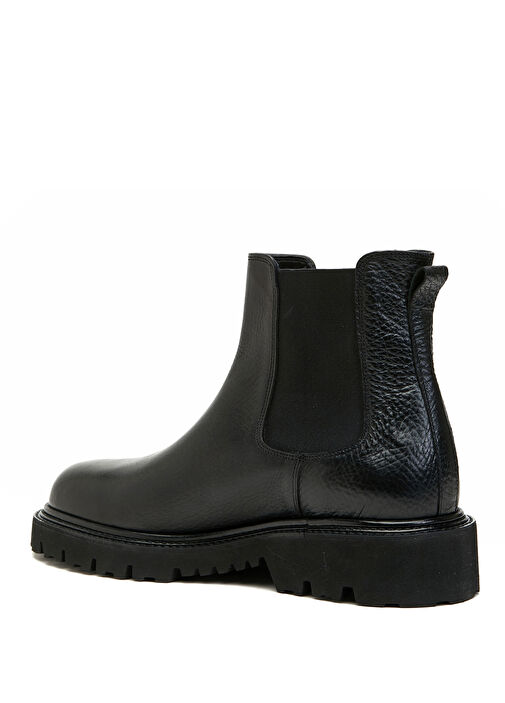 Siyah Erkek Deri Bot - Görsel 4