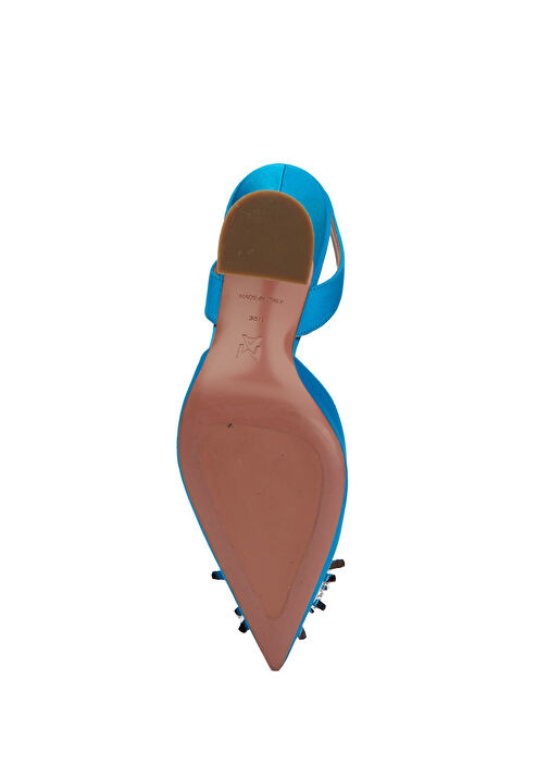 Beymen Reborn Beymen Reborn Mavi Amina Muaddi Topuklu Ayakkabı Beymen'de! Mavi - 6. görsel