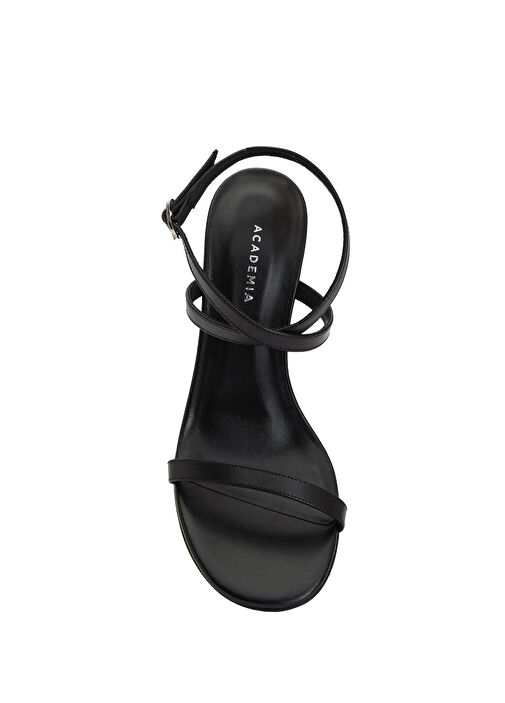 Academia Academia Siyah Kadın Deri Sandalet Sandalet & Terlik | Beymen Siyah - 5. görsel