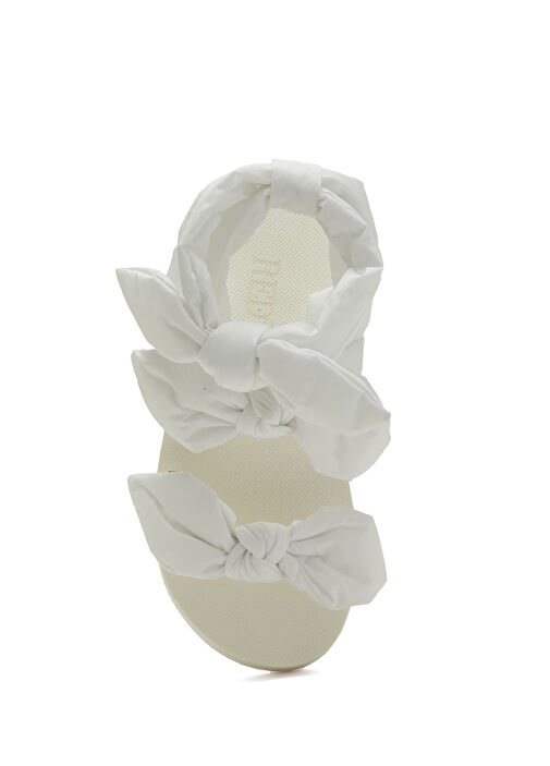 Beyaz Kadın Sandalet - Görsel 5