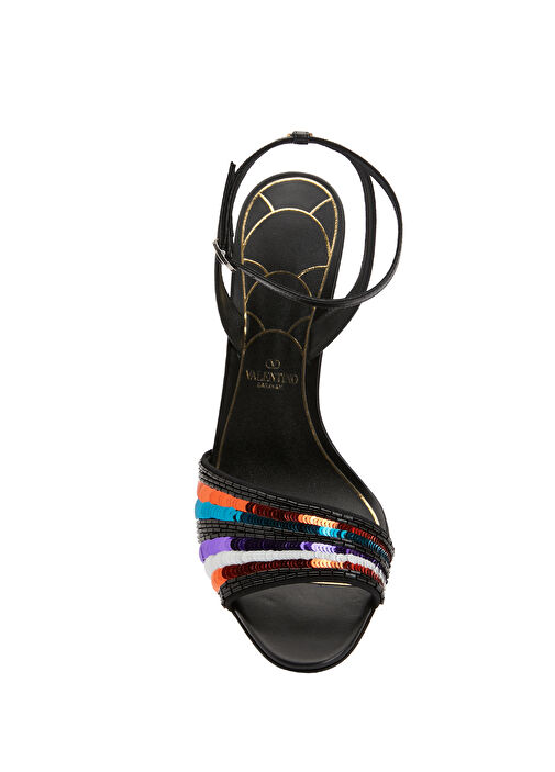 Çok Renkli Kadın Sandalet - Görsel 5