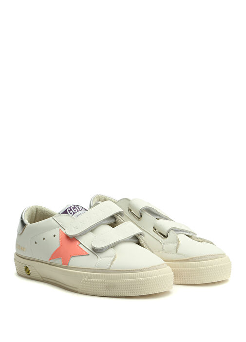 May Çok Renkli Unisex Çocuk Deri Sneaker - Görsel 3