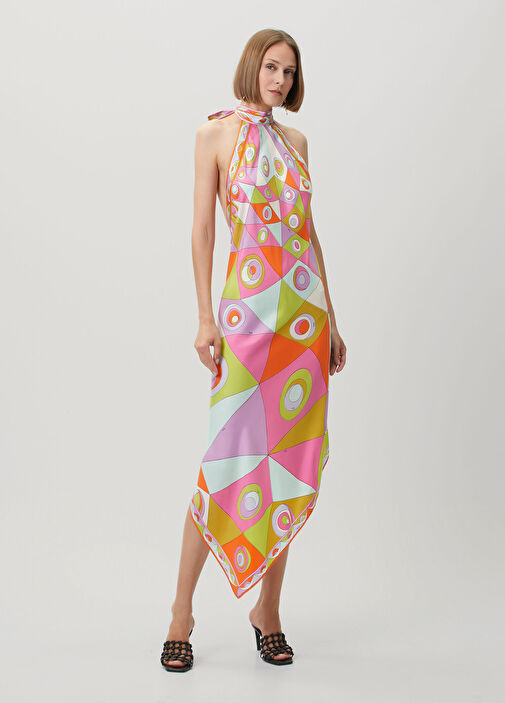 pucci asymmetric dress Plus Size Flutter Sleeve NA-01.12.26AM Size:UK 12 / US 8 / EU 40 A dress capable of