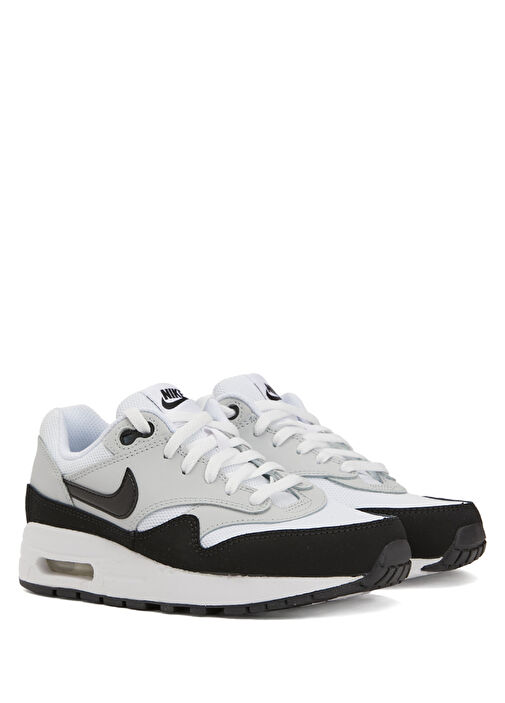 Air Max 1 Siyah Beyaz Erkek Çocuk Deri Sneaker - Görsel 12
