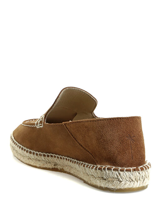 Hamptons Kahverengi Erkek Süet Espadril - Görsel 4
