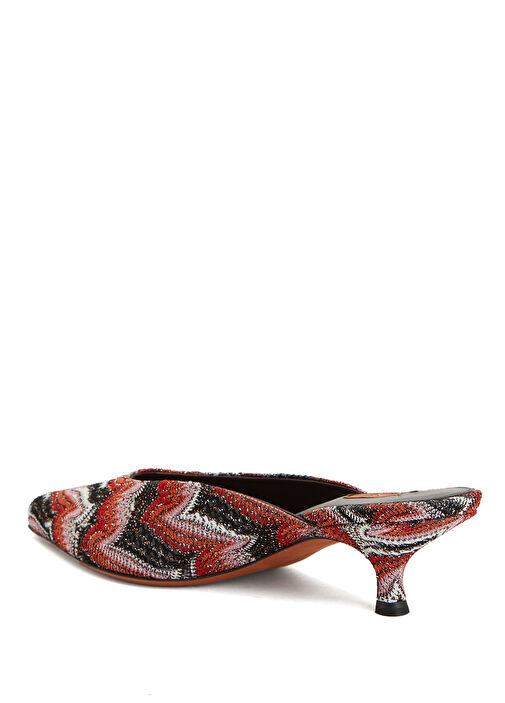 Çok Renkli Desenli Kadın Terlik - Görsel 4