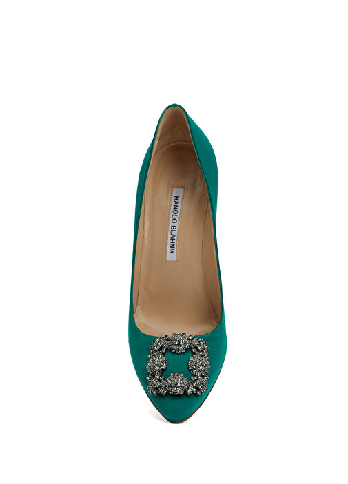 Beymen Reborn Beymen Reborn Yeşil Manolo Blahnik Topuklu Ayakkabı Beymen'de! Yeşil - 5. görsel