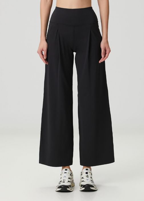 lululemon Siyah Kadın Align Siyah Regular Fit Palazzo Pantolon