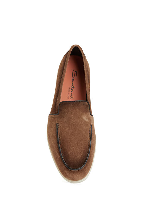 Kahverengi Erkek Süet Loafer - Görsel 9