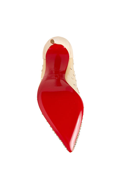 Follies Nude Mikro Taş İşlemeli Stiletto - Görsel 6