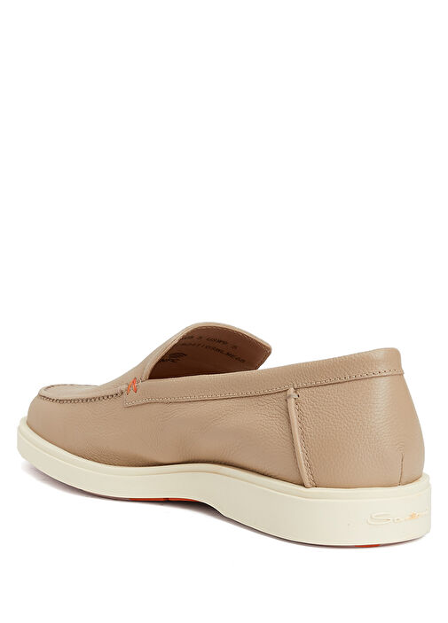 Detroit Bej Erkek Deri Loafer - Görsel 4