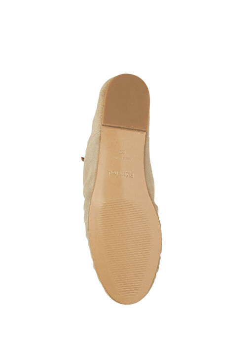 Babba Kum Kadın Süet Loafer - Görsel 6