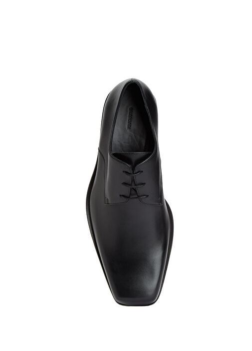 Siyah Erkek Deri Ayakkabı - Görsel 5